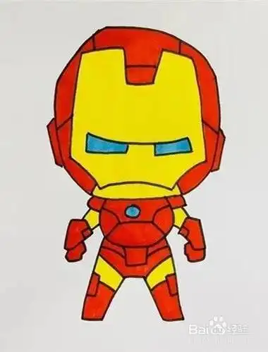 钢铁侠简笔画