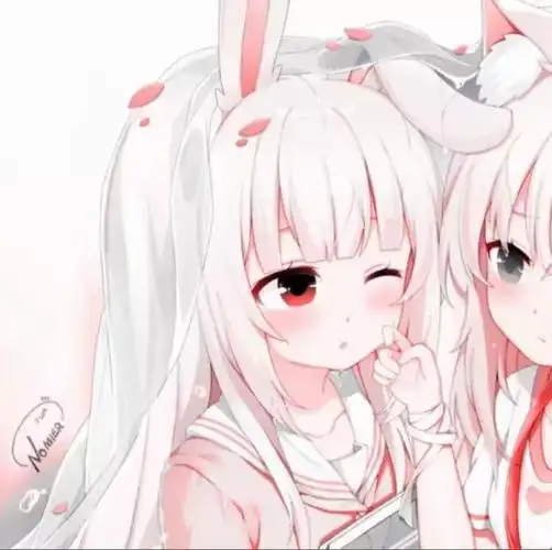 动漫版闺蜜头像,你是我的塑料姐妹花!