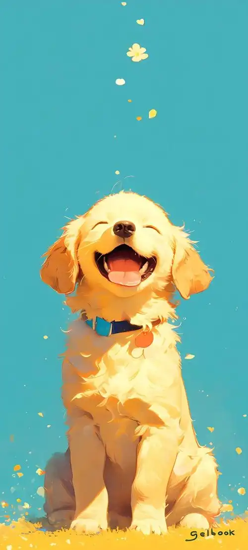 手机壁纸超级可爱超萌狗狗壁纸图片一键换上