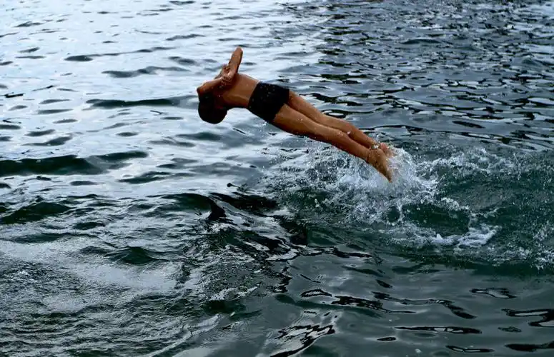 故事游泳像鱼儿一样自由