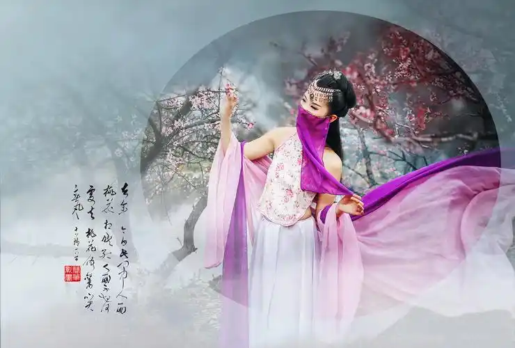 桃园春梦【粉衣桃花仙子-古装外景】 - 魅影沉香 - .