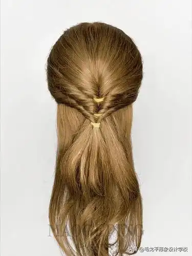 优雅半扎发,增添你的女人味