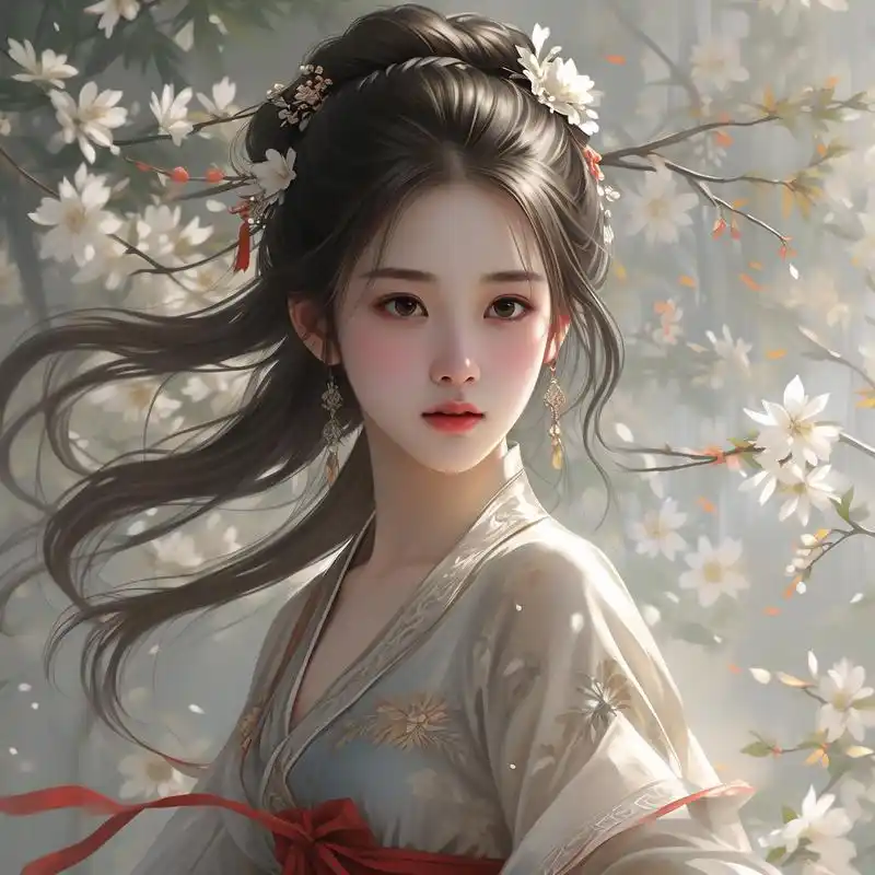 古风女生头像,清新淡雅超好看99