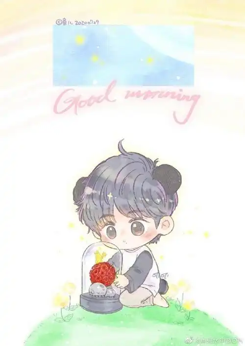 肖战粉丝饭绘小王子和他的快乐星球99每张都好可爱@x玖少年团肖战