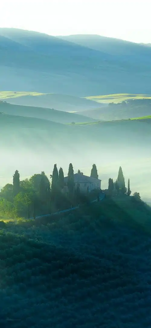 发财山水风景手机壁纸