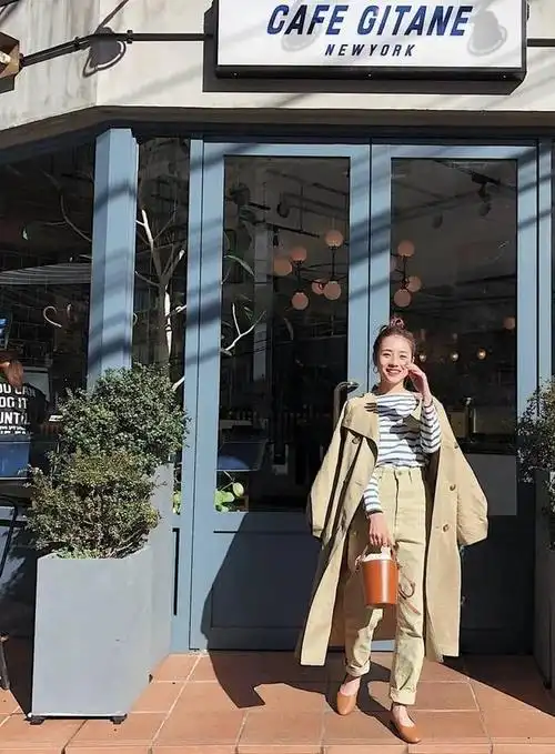 这位150的小个子博主用基础款穿出轻熟时髦感显高又显瘦