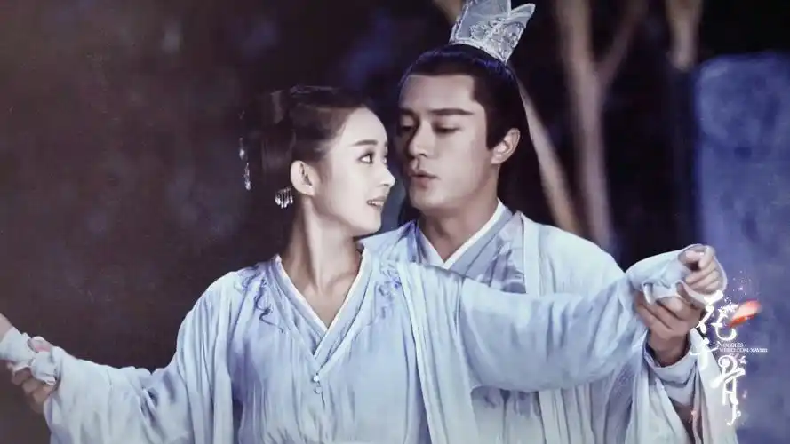 花千骨 赵丽颖 白子画 霍建华 图源:闻汤识面泡韩剧