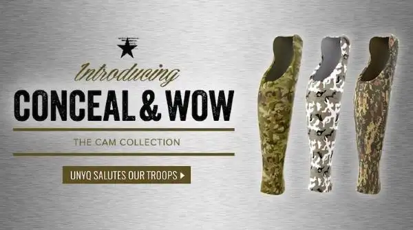 3d打印军事风格假肢外壳