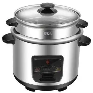 牌304不锈钢电饭锅正品老式家用2-3-4-5l人升内胆蒸笼 电饭煲