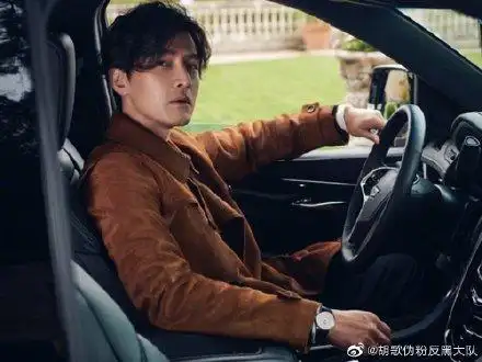 胡歌代言新款凯迪拉克