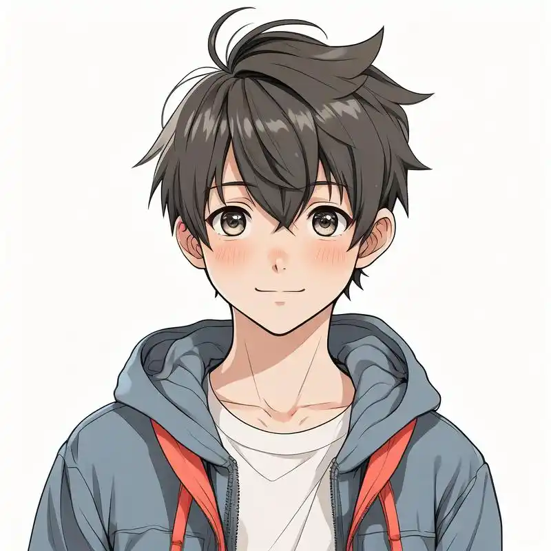 超可爱的小男孩卡通图片99