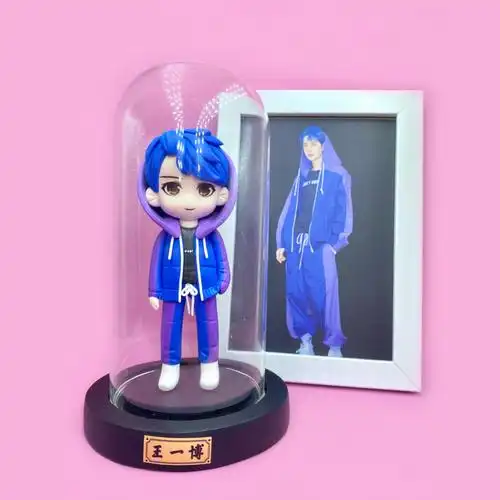 林中鸟 王一博周边真人模型人偶摆件公仔玩偶男生女生日定制礼物 王