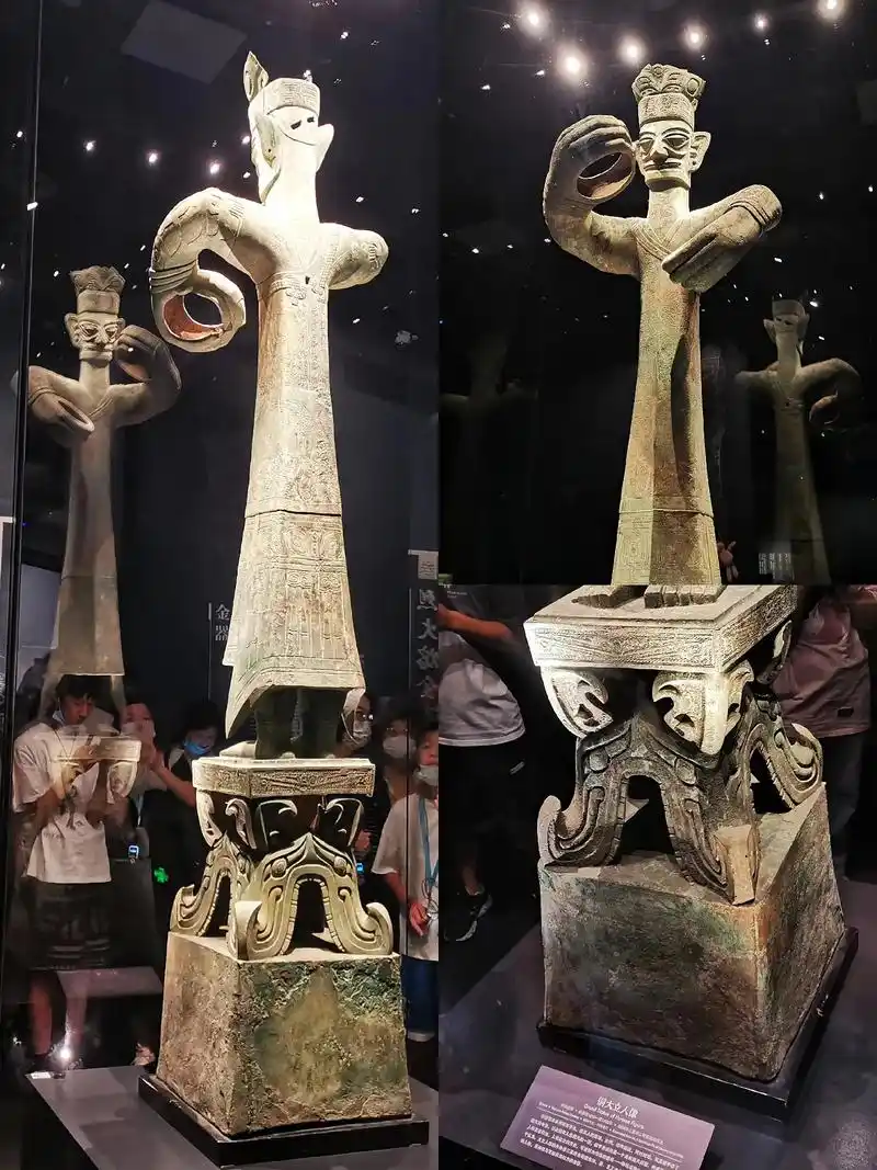 三星堆遗址一号馆与二号馆文物分享