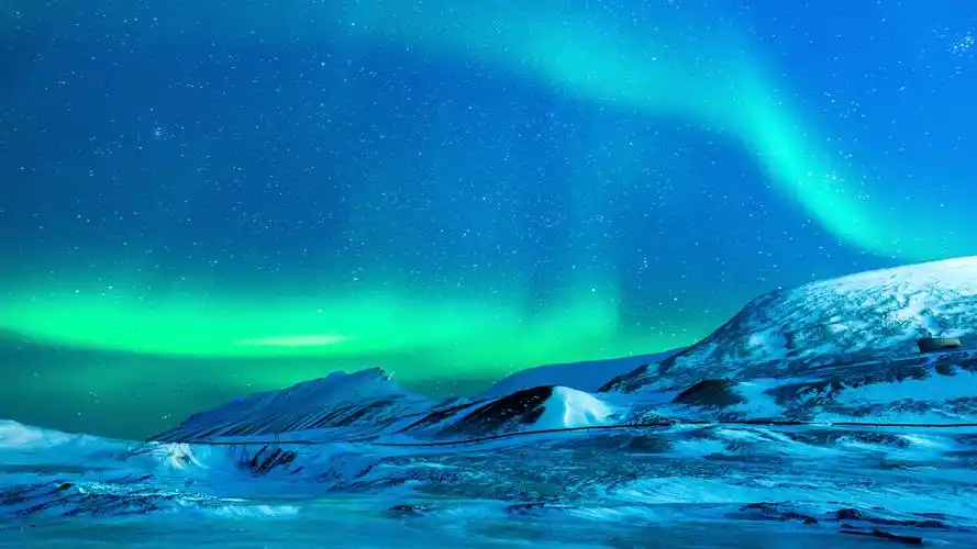 蓝色天地(科幻静态壁纸) - 静态壁纸下载 - 元气壁纸