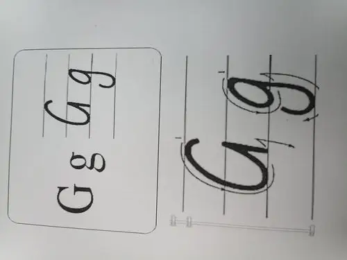 英文字母gg的书写规范