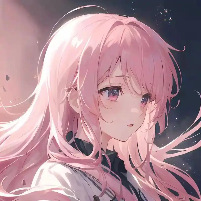 粉色系动漫头像推荐