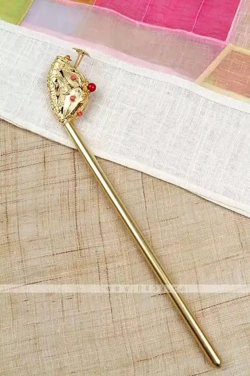 韩国原装进口韩服头饰/韩式发饰/宫廷发簪/新娘头饰,长30厘米