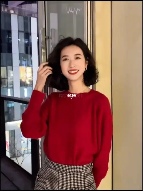 重回90年代复古港风卷发笑容太甜了