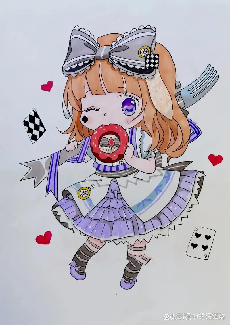 q版动漫 q版动漫  女生