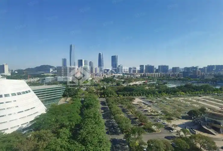 【9图】地铁口华凯广场全新精装写字楼,方正实用,带办公设备拎包办公