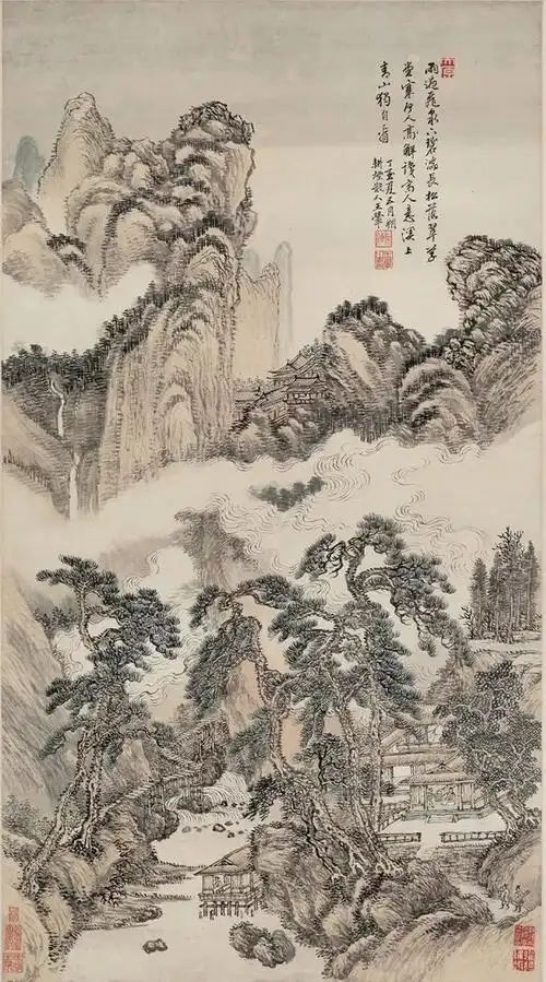 五代丨董源巨然怎样成为画界的圣人