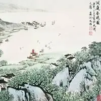 山水画配诗励志头像_微信头像图片大全