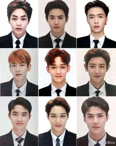 exo证件照类型美图