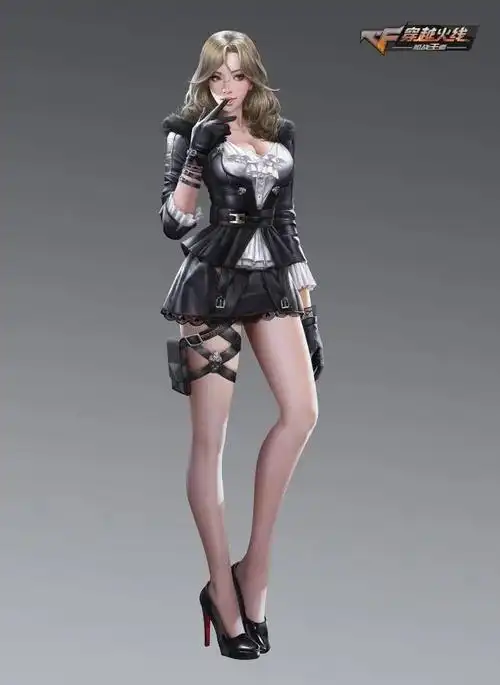 穿越火线女英雄无衣图高清福利合集