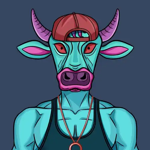 滑稽牛拟人nft头像