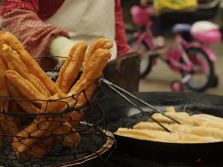 久别重逢的油条