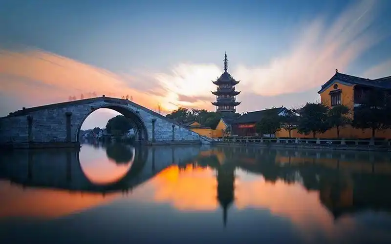 江南水乡风景图片高清电脑壁纸