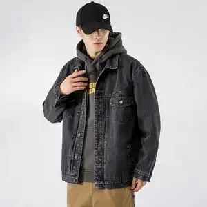 男士牛仔外套搭配搭配