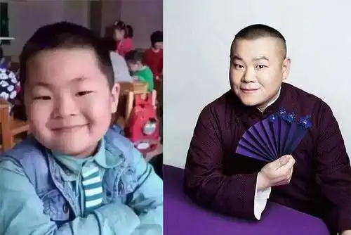 岳云鹏在《欢乐喜剧人》决赛中就请出过这位小小岳,小岳当时抱着这