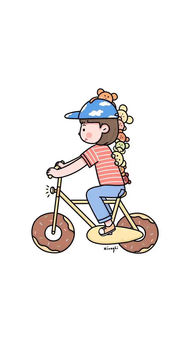 可爱卡通手绘唯美高清手机壁纸