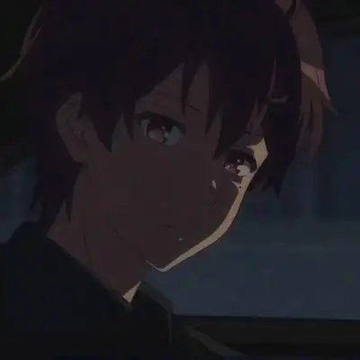 优质动漫男头伤感时间是个镜头储存了我对你的回忆