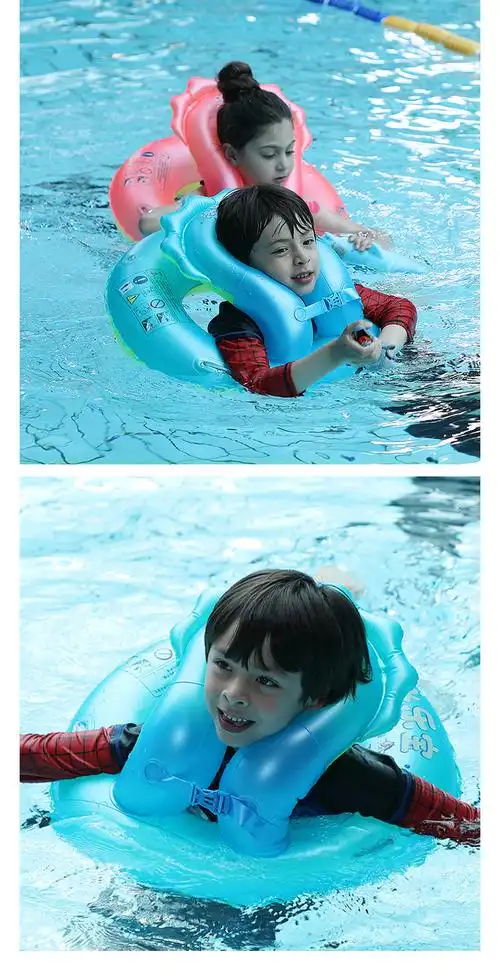 游泳圈儿童浮力背心 游泳圈儿童宝宝泳圈大人腋下小孩充气救生衣初学