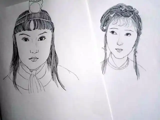 红楼梦漫画,贾宝玉肖像