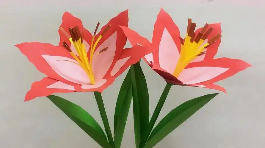 折纸做手工花开富贵