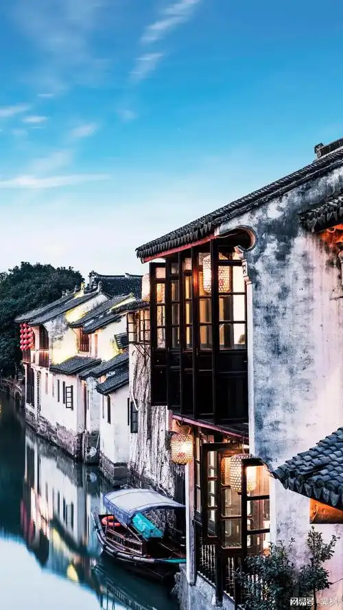 壁纸江南古镇小桥流水人家