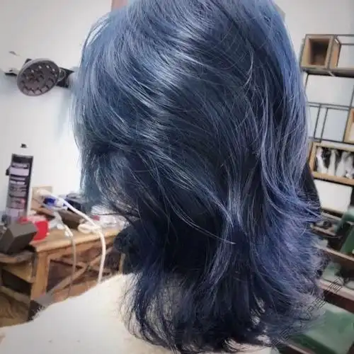 星空蓝(头发已是9度黄发选)