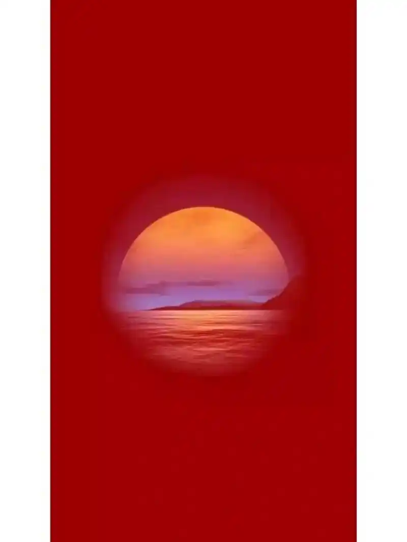 纯色系壁纸-红色|七彩色7815 七色系壁纸来了,截掉两边就可用.