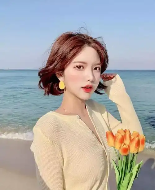 胖女孩剪什么短发好看(胖女孩的发型短发减龄)