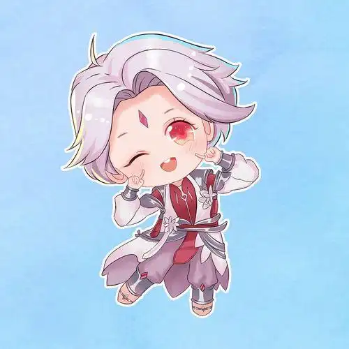 q版诸葛亮头像三国诸葛亮帅气动漫头像