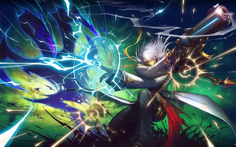 3d超动作动漫风网游疾风之刃唯美高清桌面壁纸