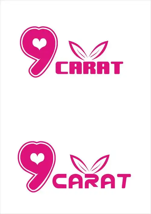 9克拉标志logo设计