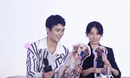 张子枫和吴磊在发布会上亲密互动,两人偷偷讲话的样子太甜了