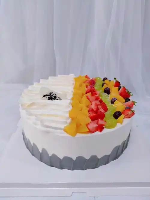 生日蛋糕简单快手的生日蛋糕实物图