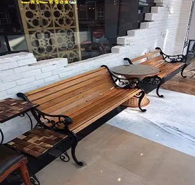 济宁运河城长凳连椅