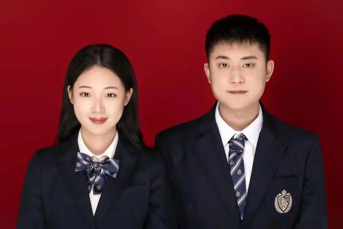 红底合照 #结婚证件照 #最美 - 抖音