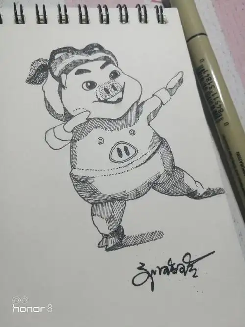 猪猪侠插画